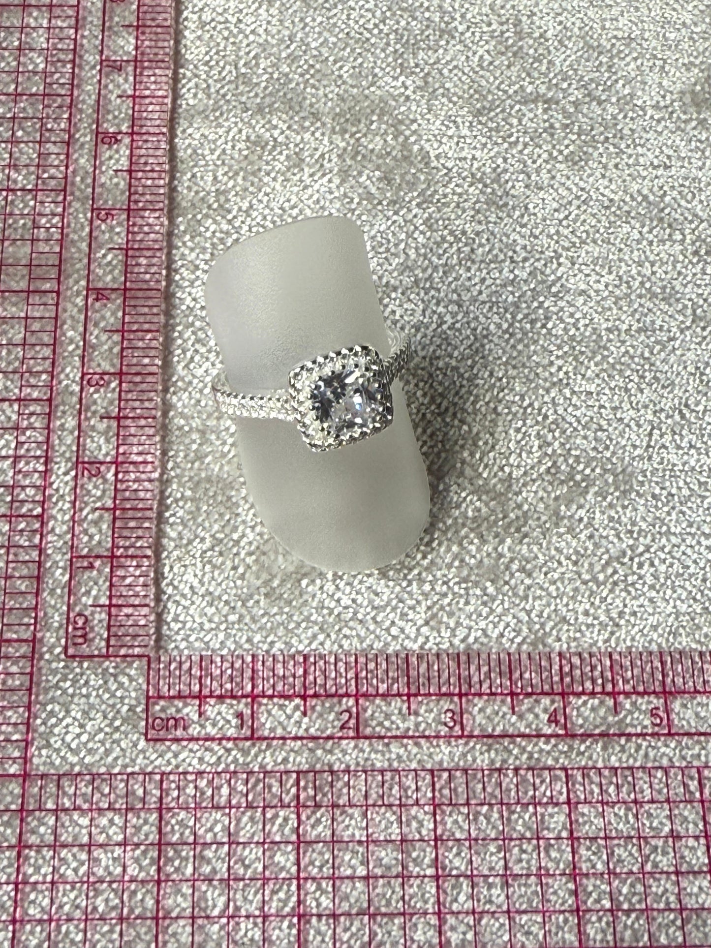 TR5 LDR C/Z Ring Sterling Silver 925