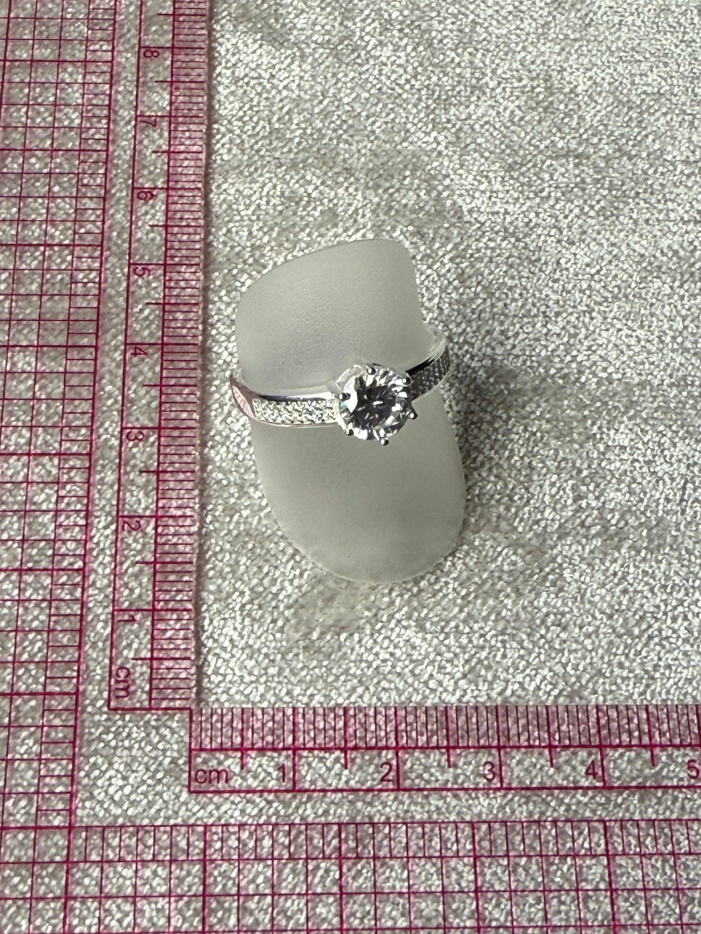 C/Z Ring Sterling Silver 925