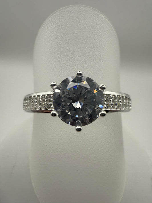 C/Z Ring Sterling Silver 925