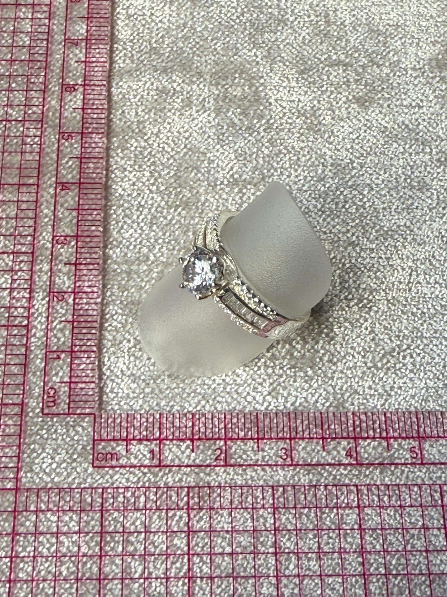 Feature C/Z Ring Sterling Silver 925