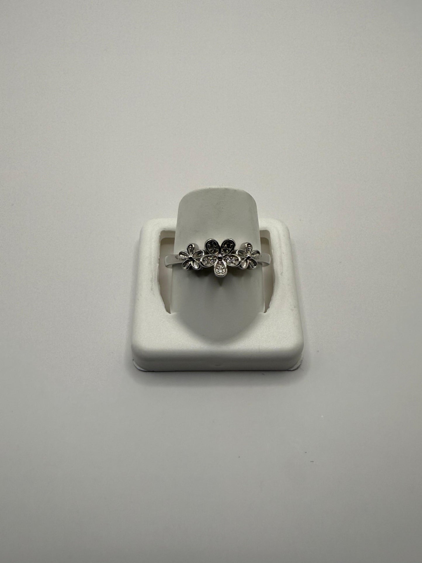 Flower Ring Sterling Silver 925