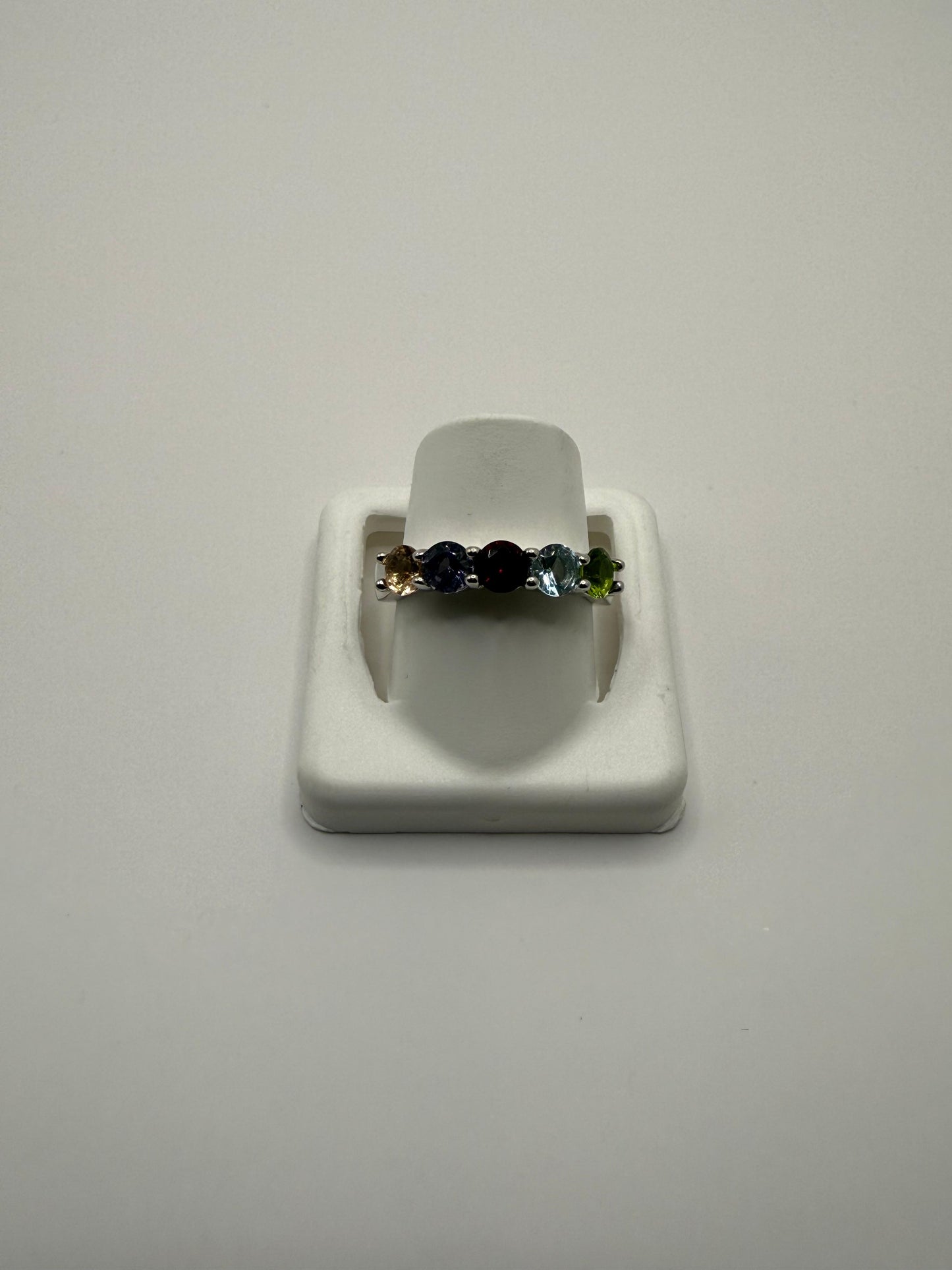 Luna Colours C/Z Sterling Silver 925 Ring