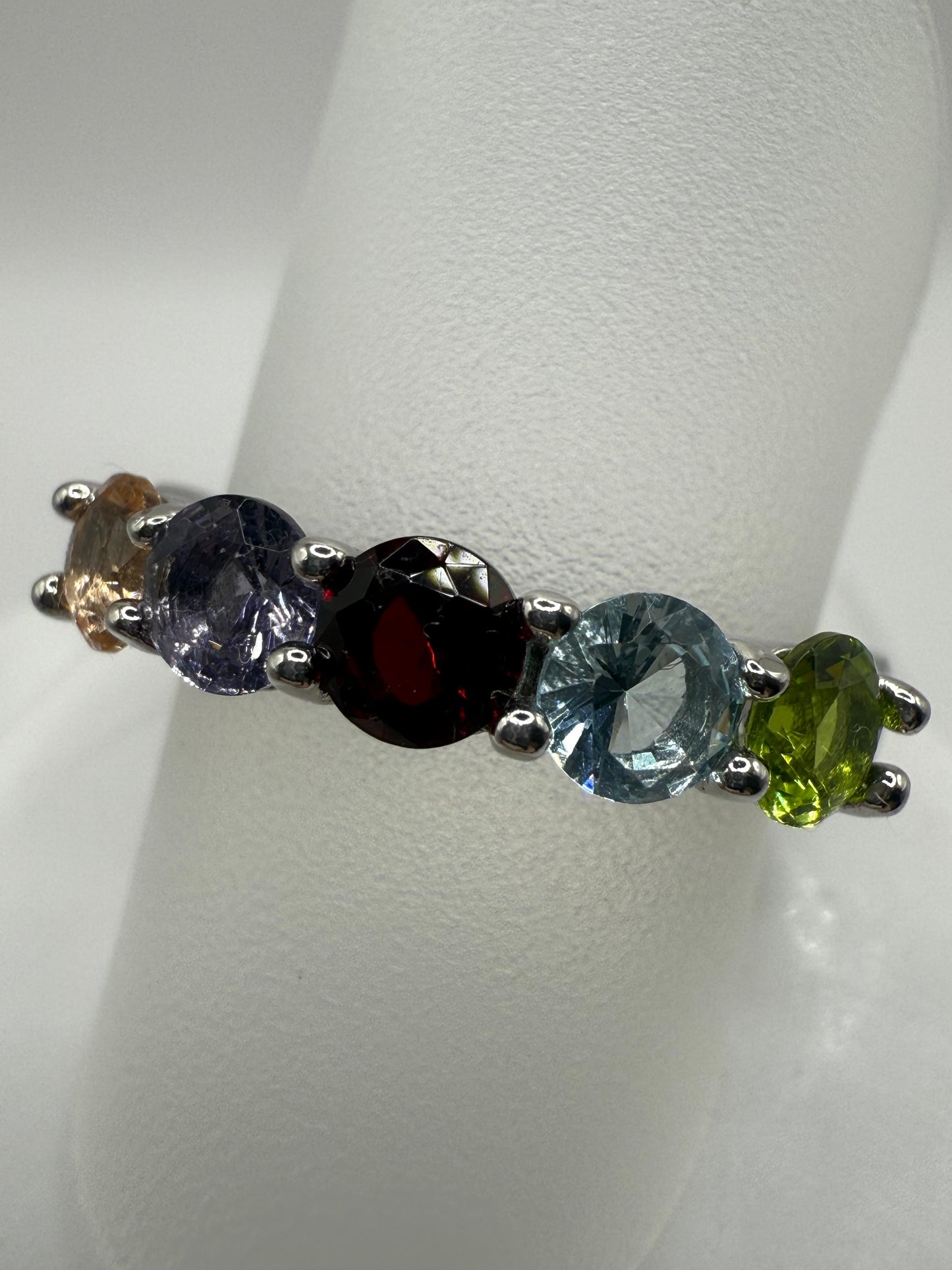 Luna Colours C/Z Sterling Silver 925 Ring