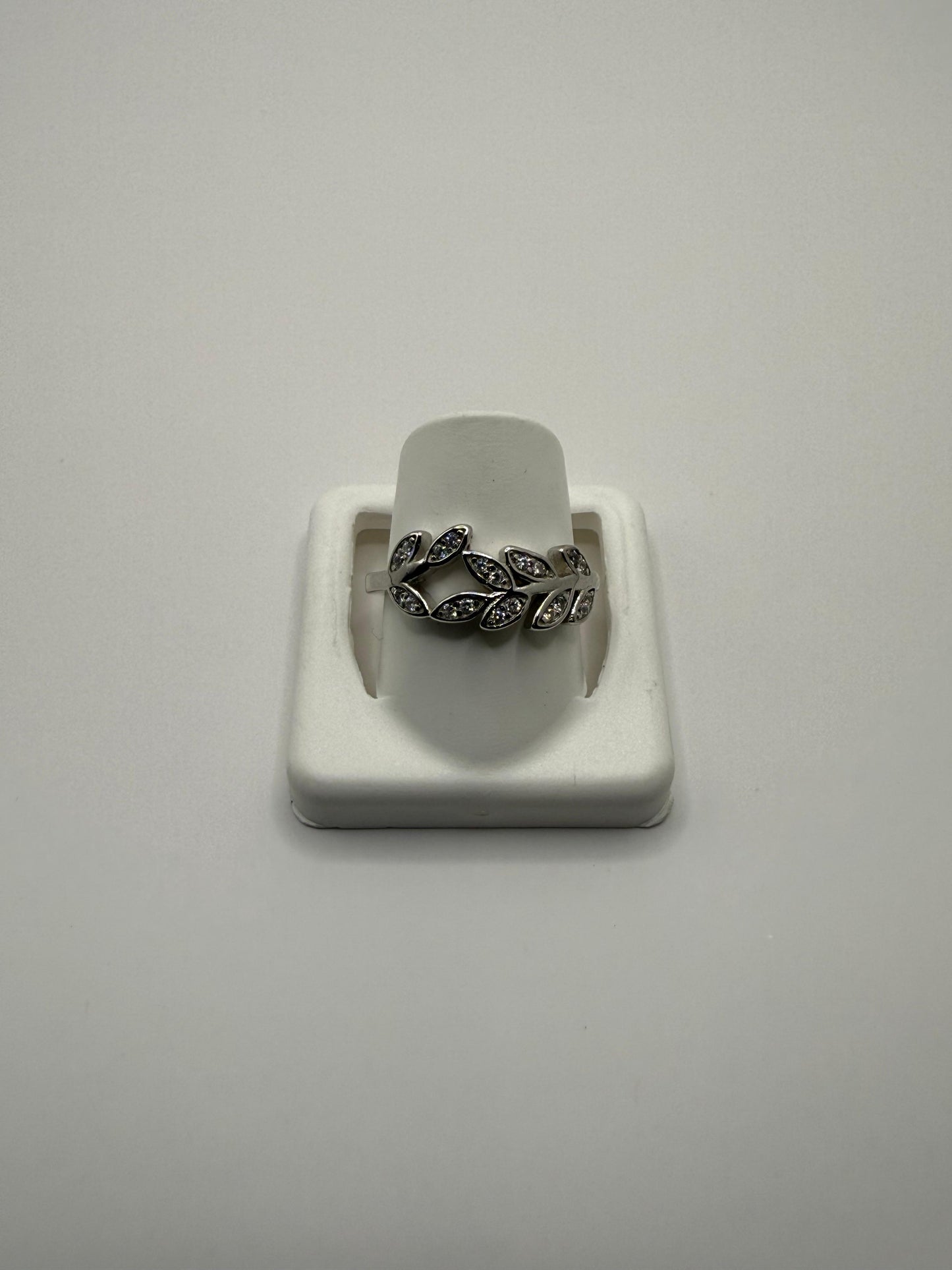Laurel C/Z Ring Sterling Silver 925