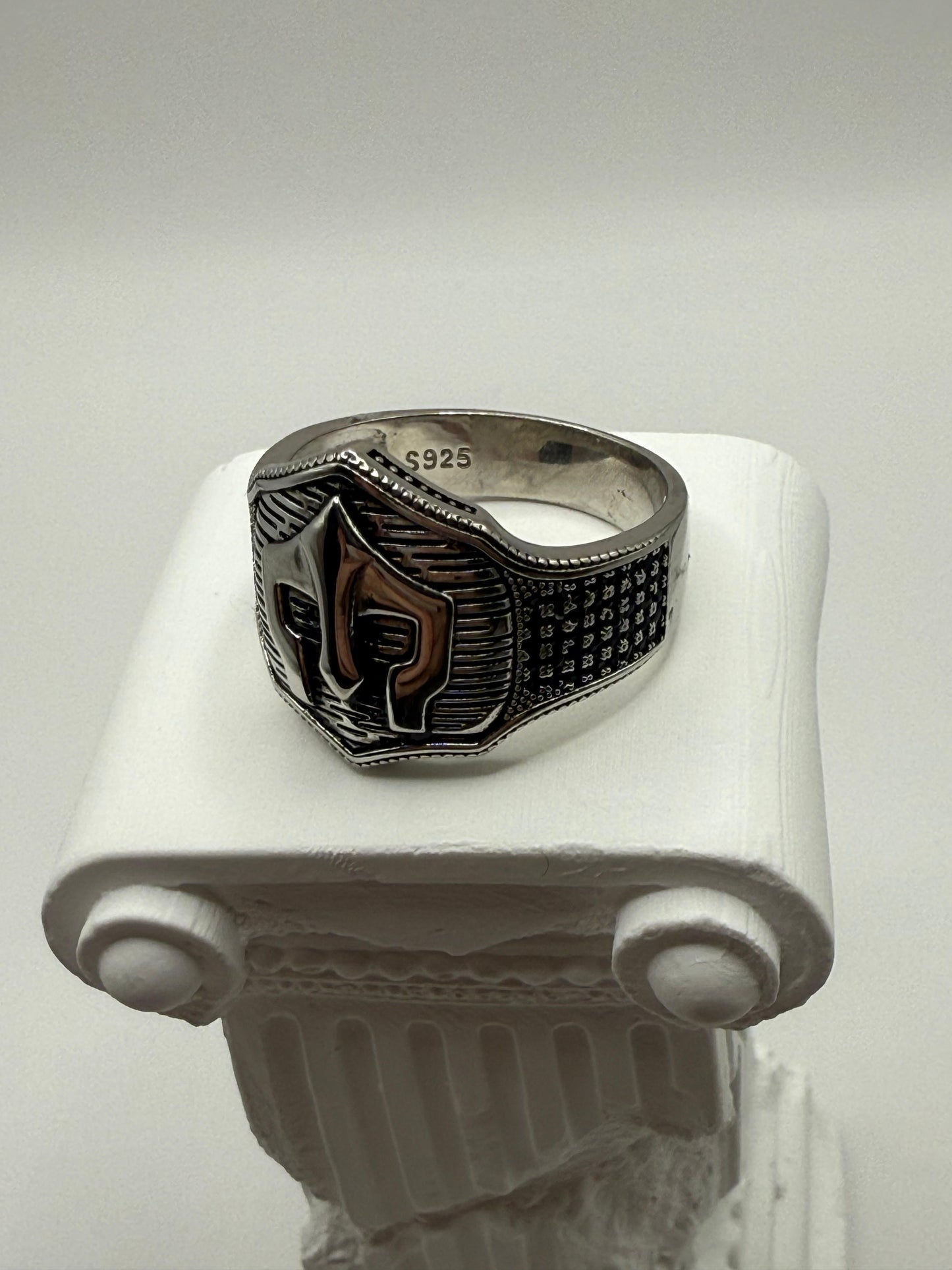 Helmet Ring Sterling Silver 925
