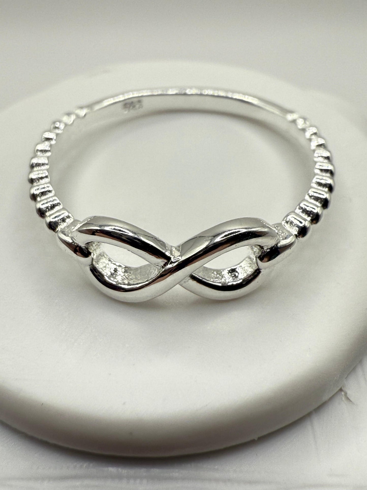 Infinity Ring Sterling Silver 925