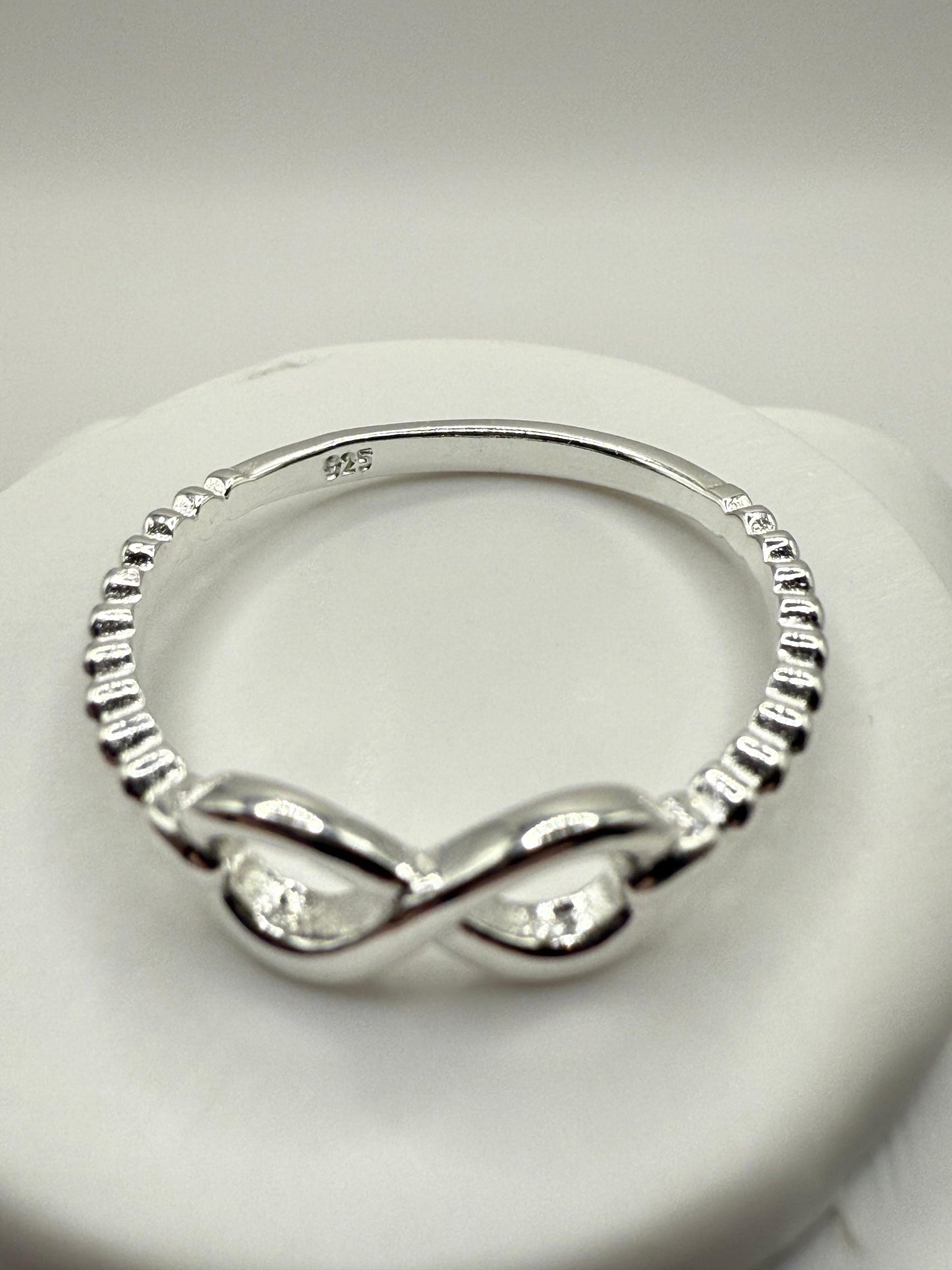 Infinity Ring Sterling Silver 925