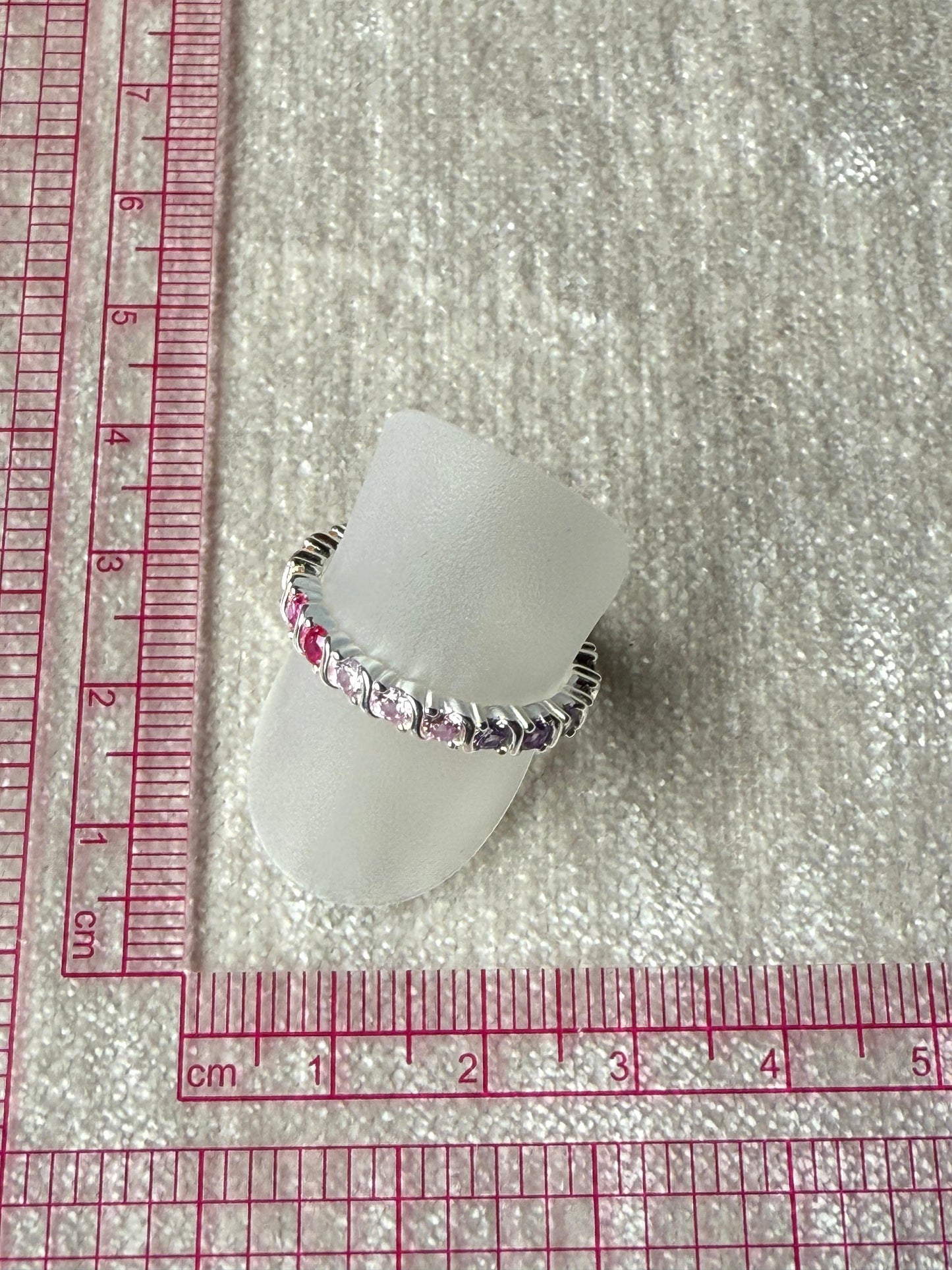 Eternal Multi-colour Ring Sterling Silver 925