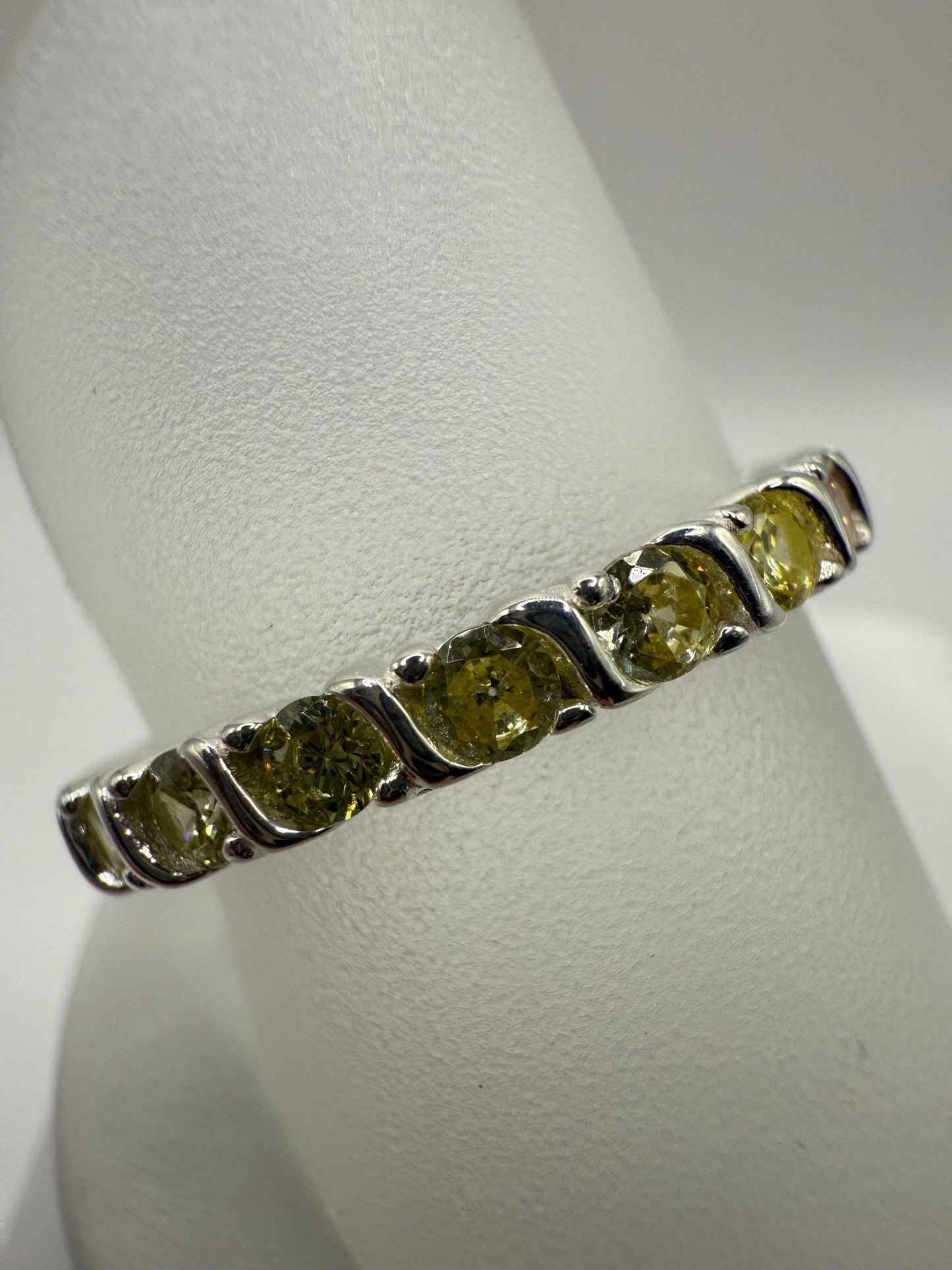 Eternal Multi-colour Ring Sterling Silver 925