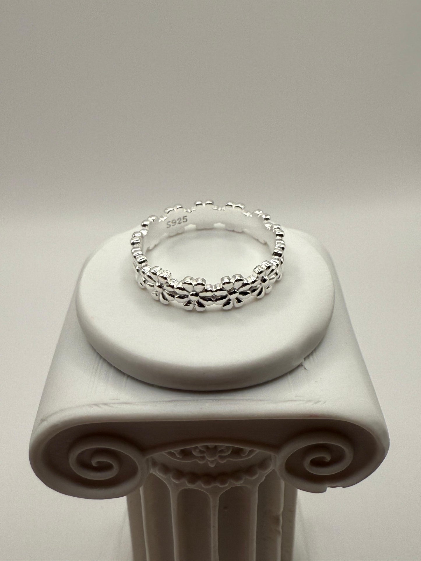 Eternal Flower Ring Sterling Silver 925