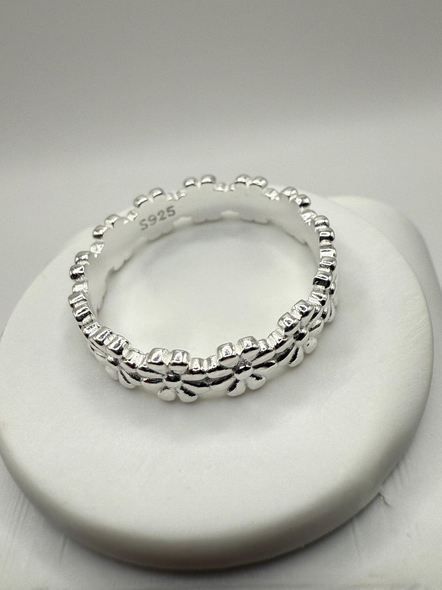 Eternal Flower Ring Sterling Silver 925