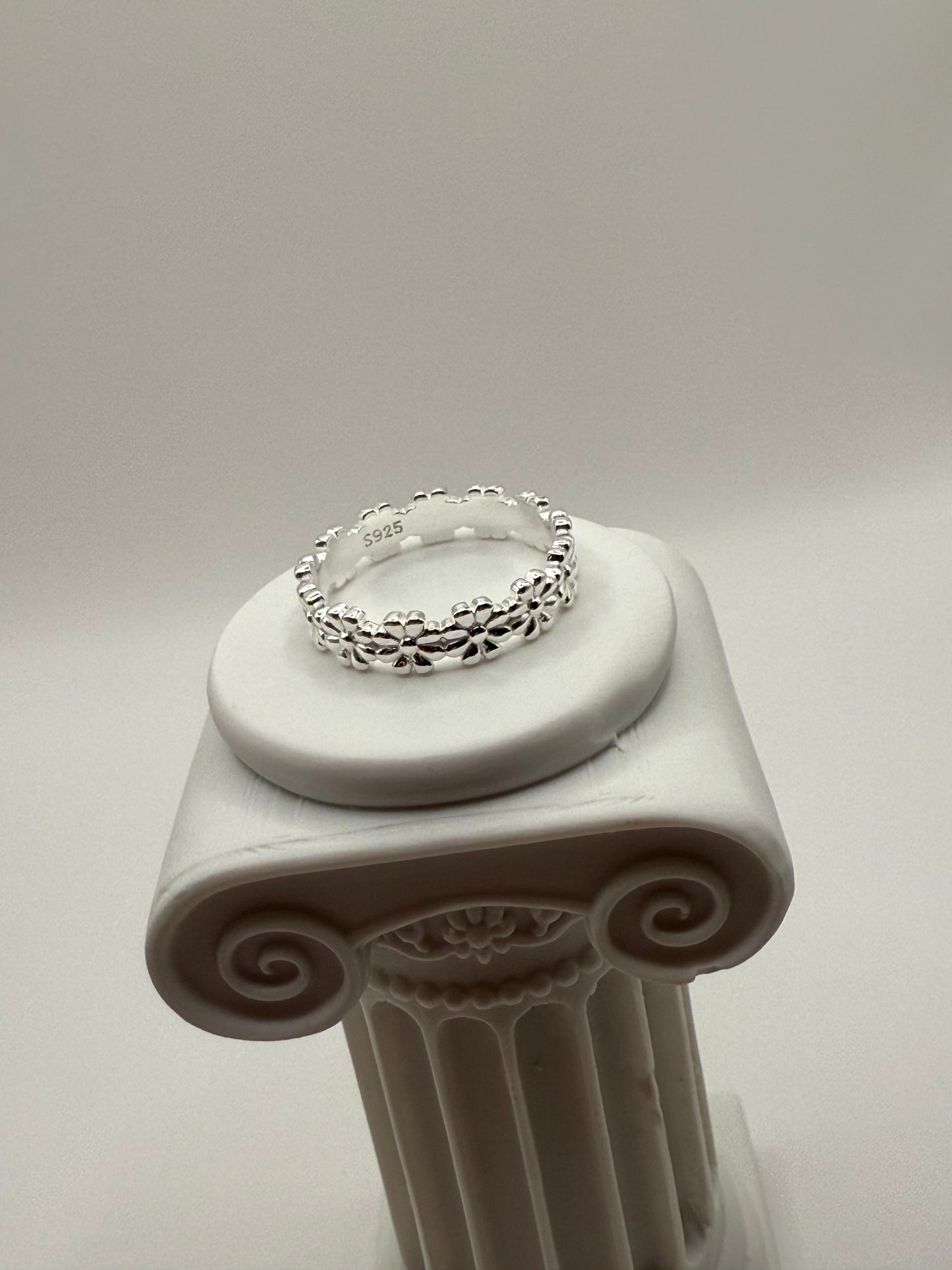 Eternal Flower Ring Sterling Silver 925