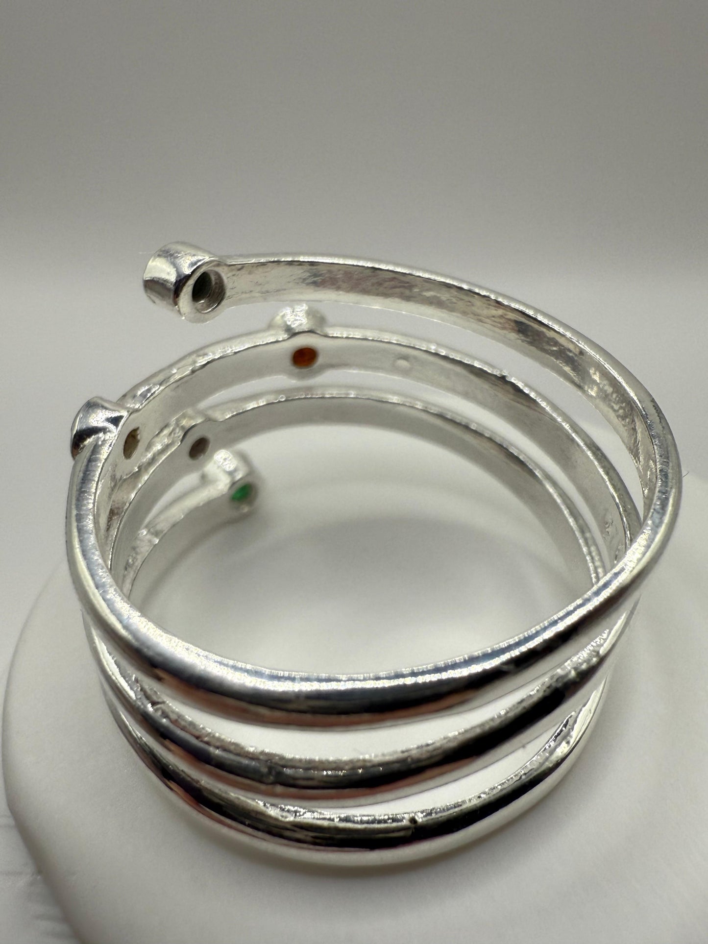 Broad Stack Ring Sterling Silver 925