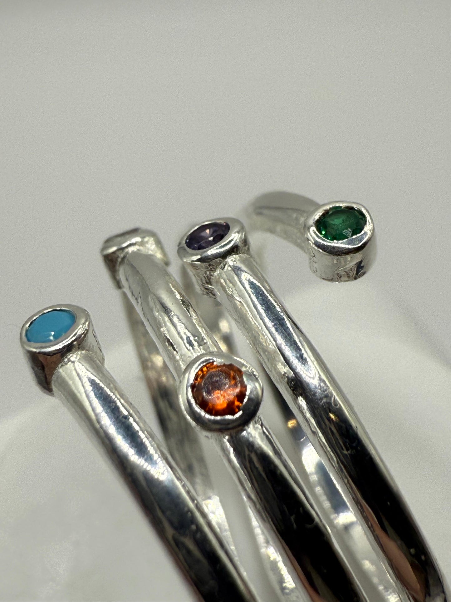 Broad Stack Ring Sterling Silver 925