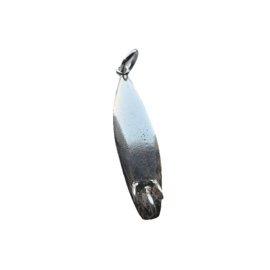 Surf Board Pendant Sterling Silver 925