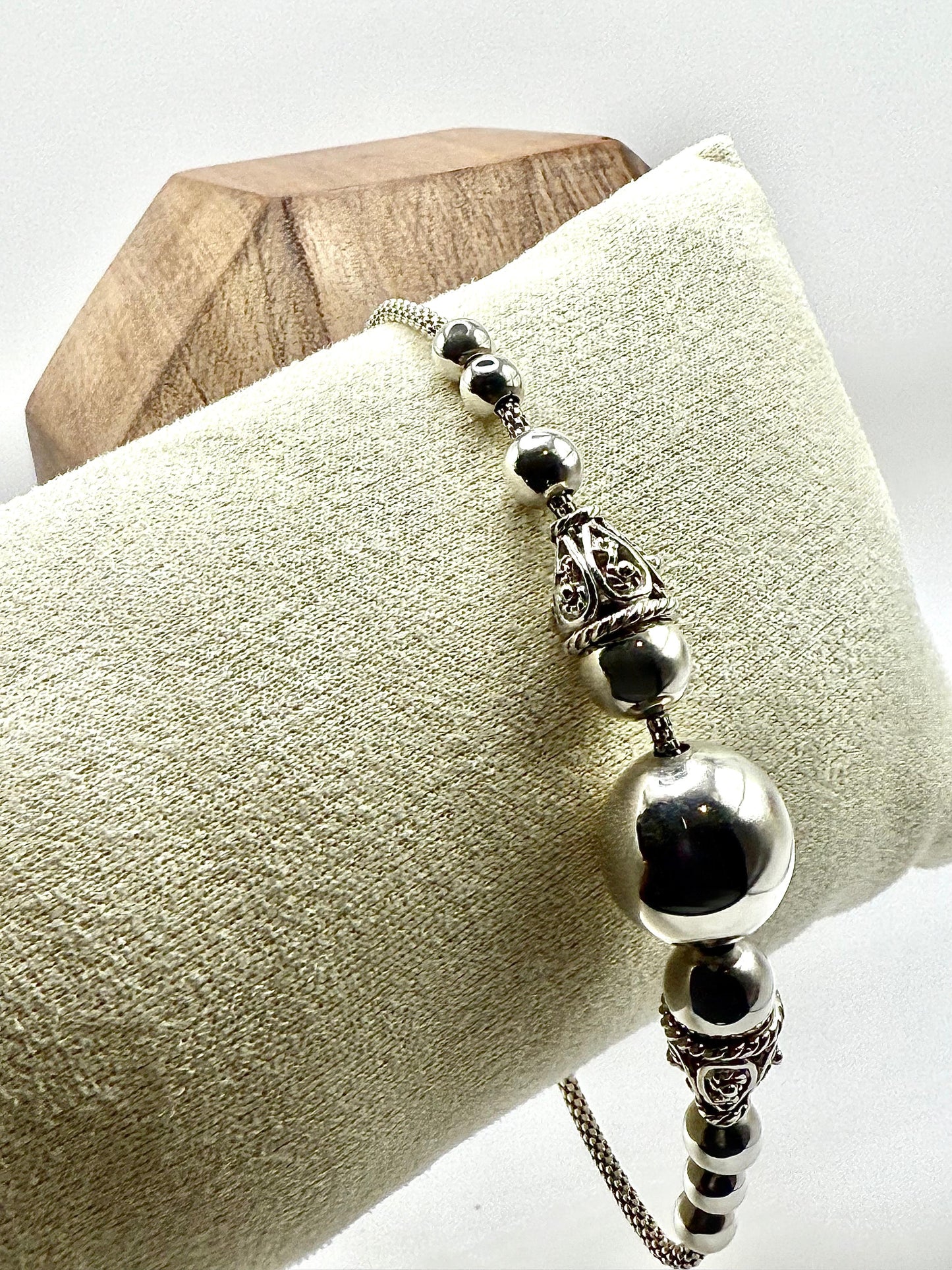 Ball Bracelet Sterling Silver 925