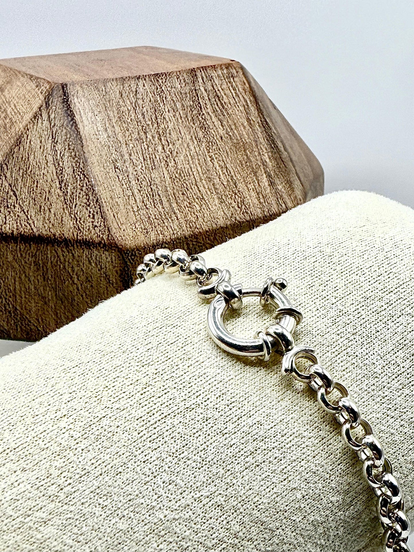 5mm Rolo Bracelet Sterling Silver 925