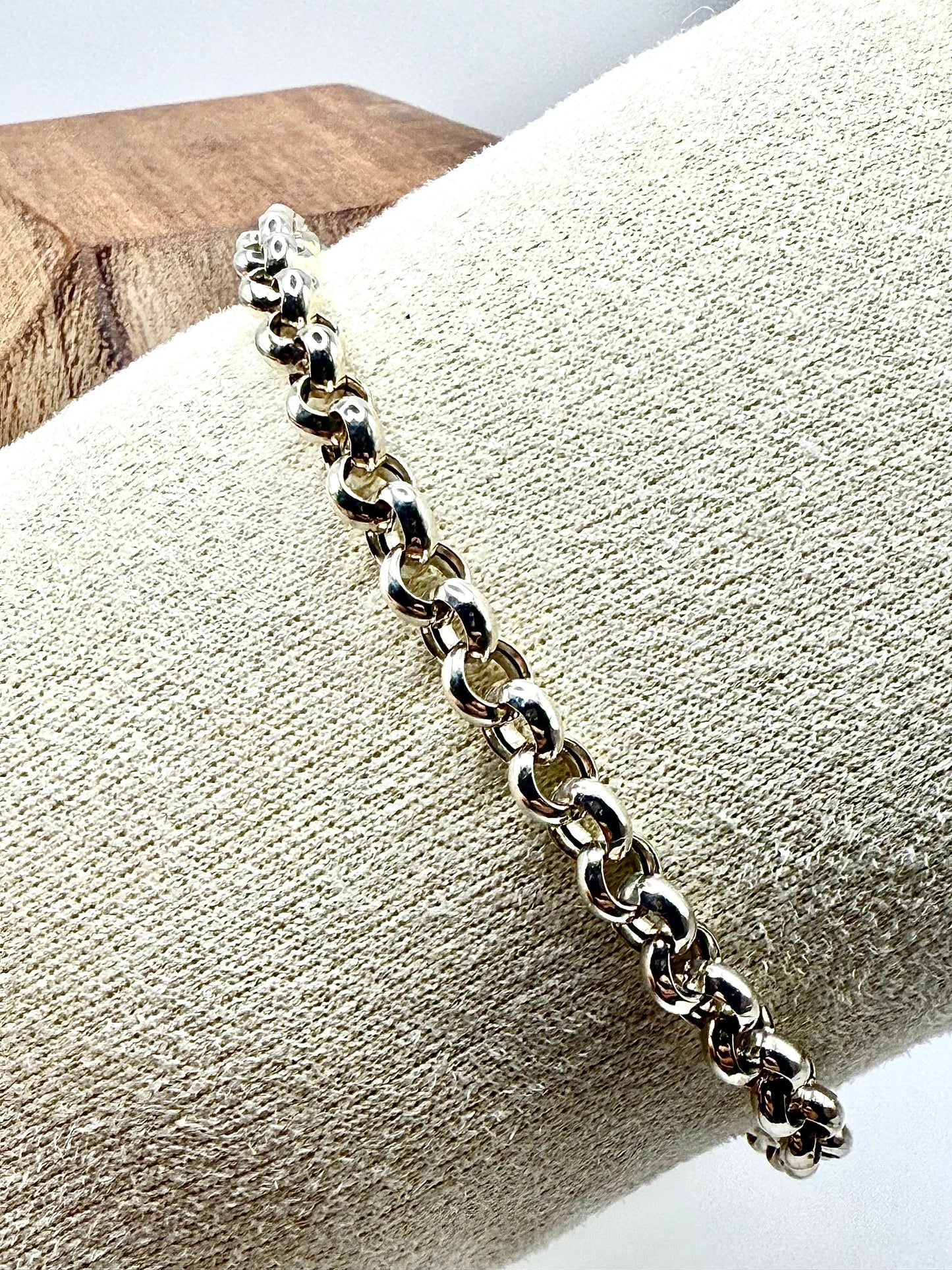 5mm Rolo Bracelet Sterling Silver 925
