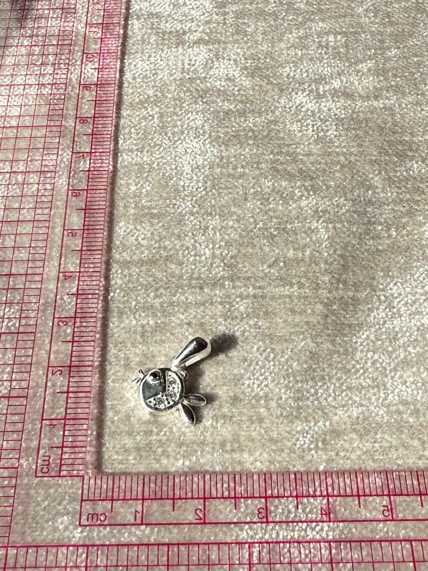 Puffer Fish Pendant Sterling Silver 925