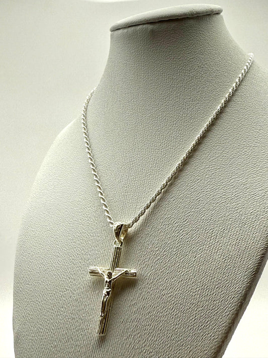 Crucifix Neckless Sterling Silver 925