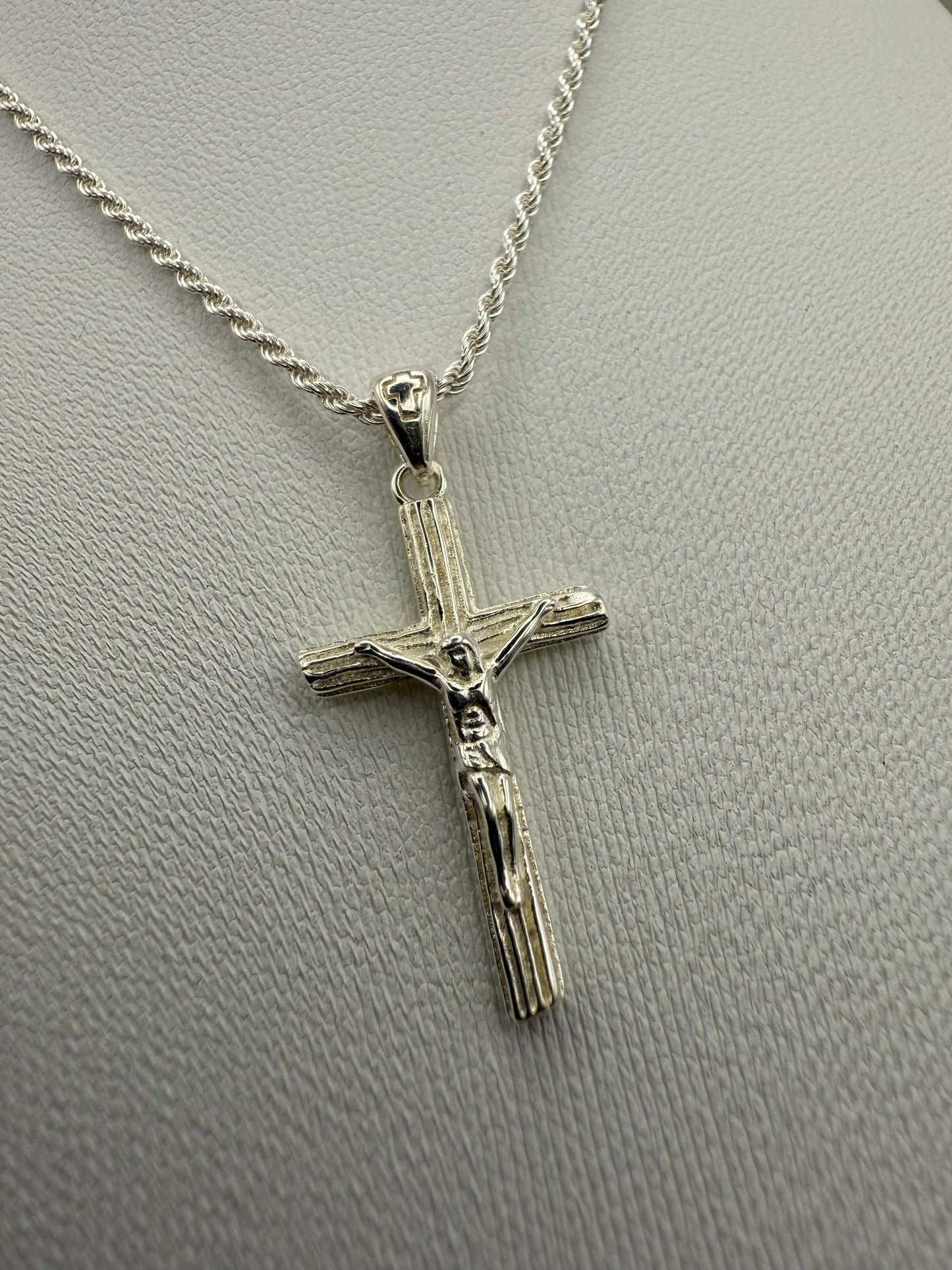 Crucifix Neckless Sterling Silver 925