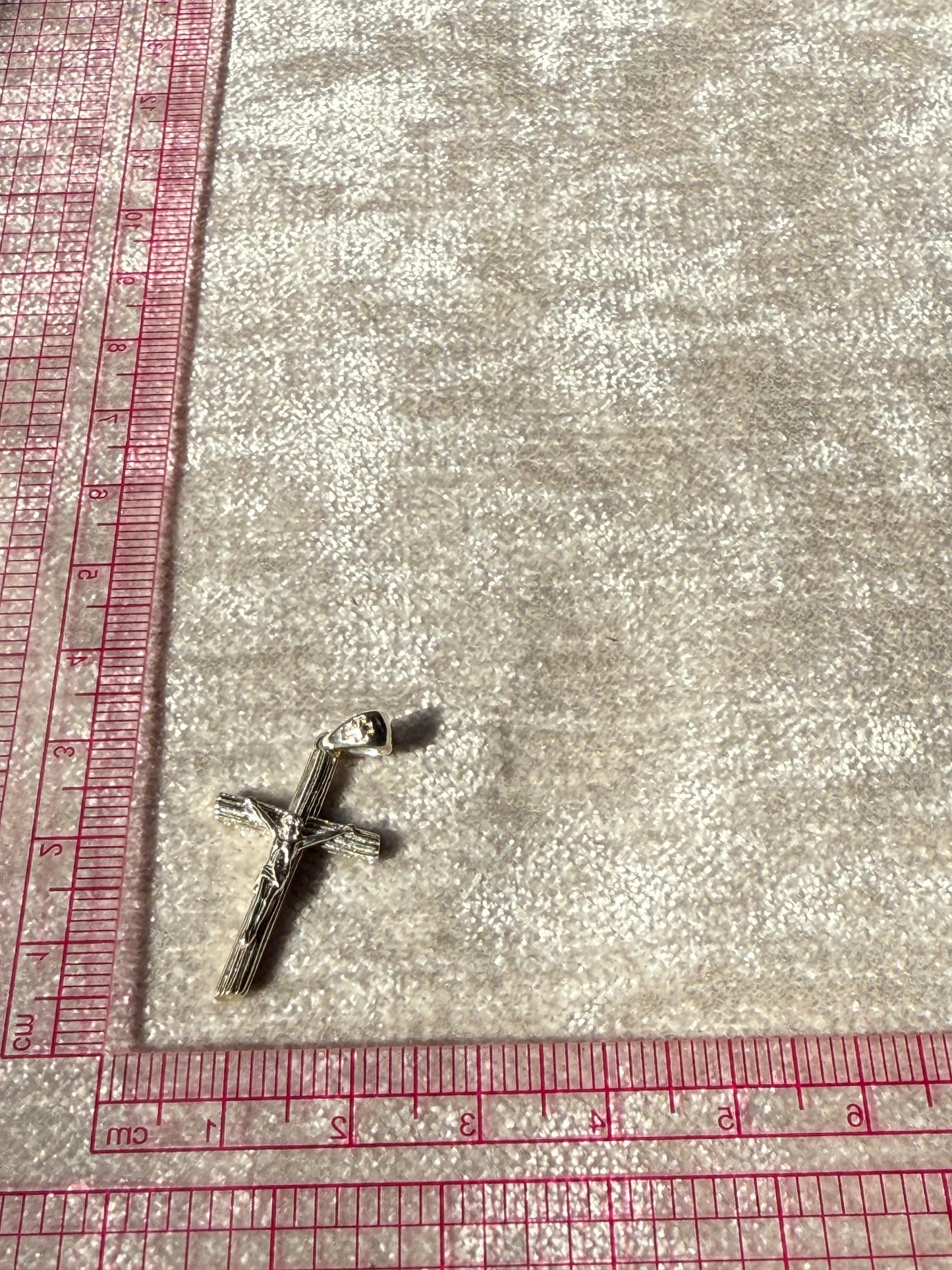 Crucifix Pendant Sterling Silver 925