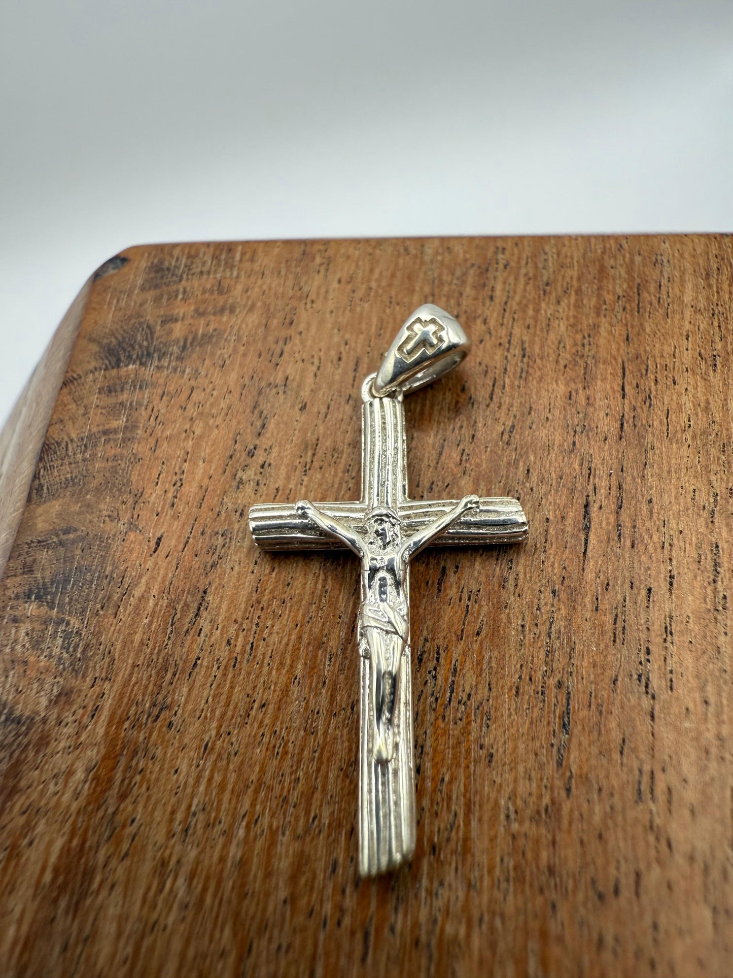 Crucifix Pendant Sterling Silver 925