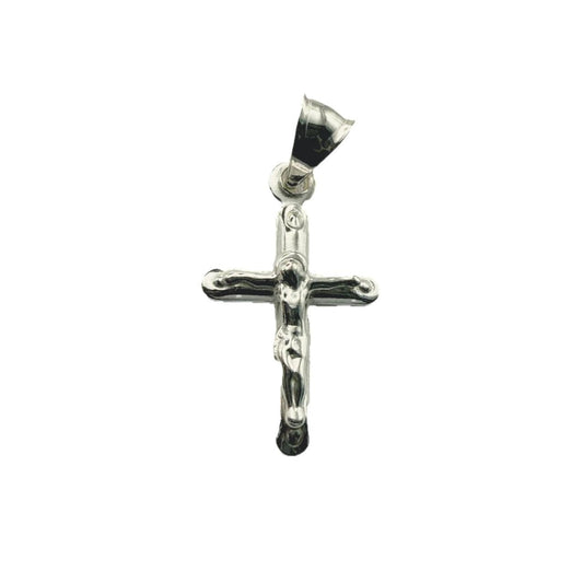 Small Crucifix Pendant Sterling Silver 925