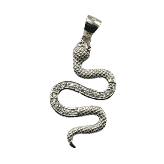 C/Z Snake Pendant Sterling Silver 925