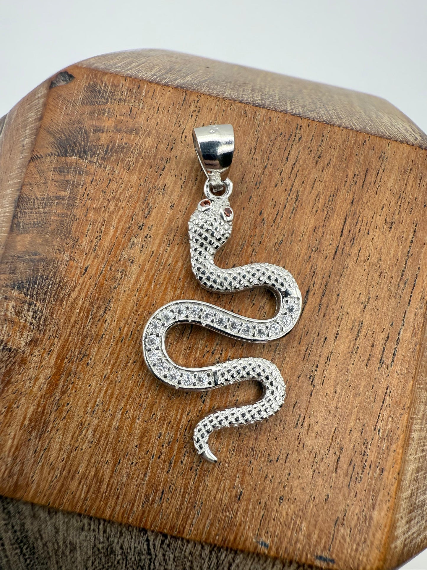 C/Z Snake Pendant Sterling Silver 925
