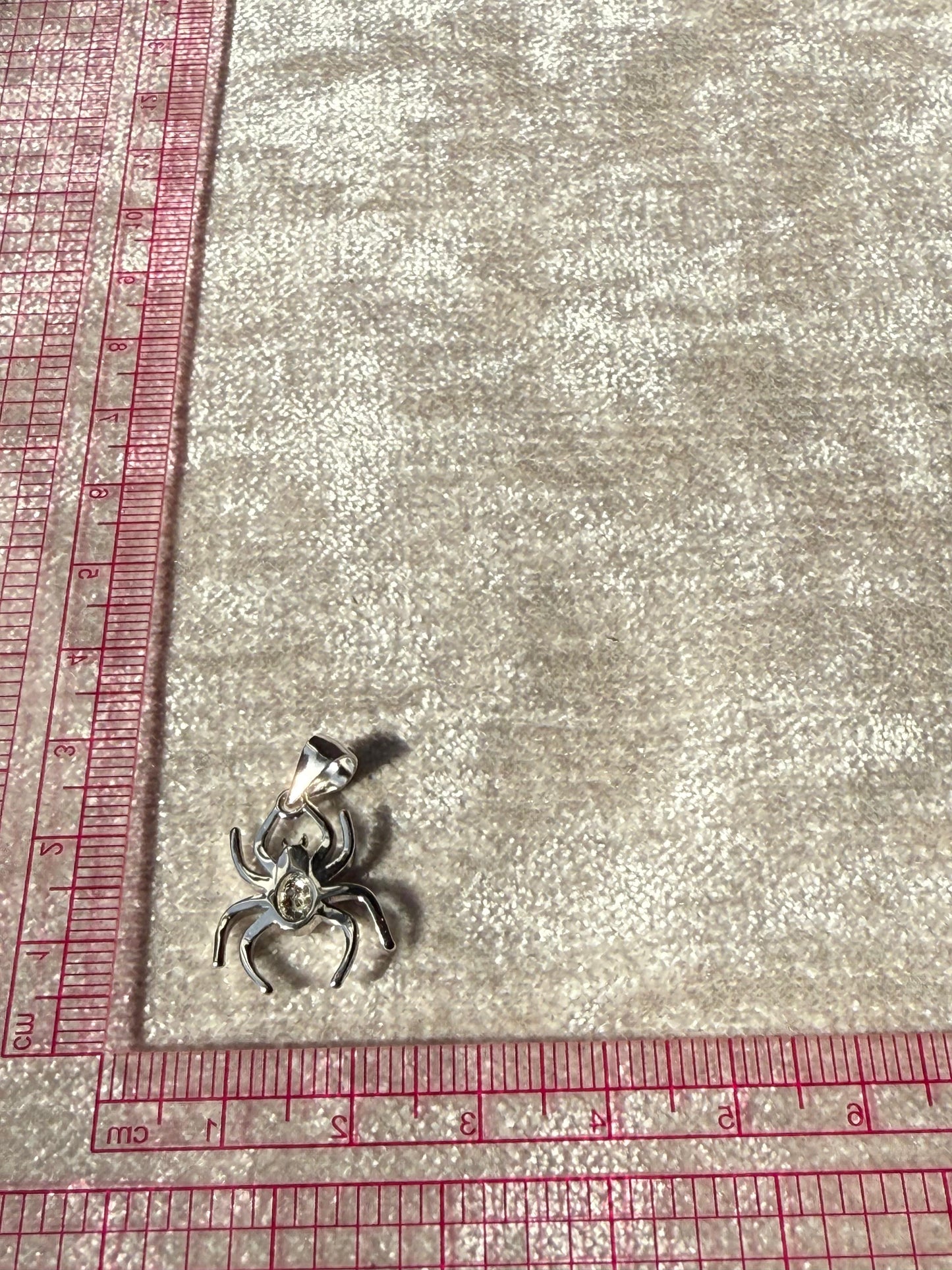 C/Z Spider Pendant Sterling Silver 925