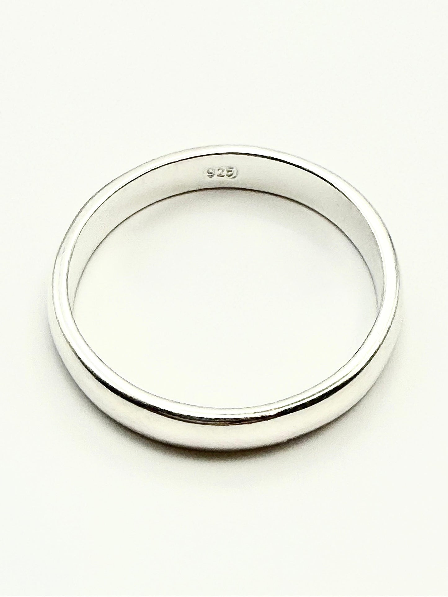3mm Comfort Plain Band Sterling Silver 925