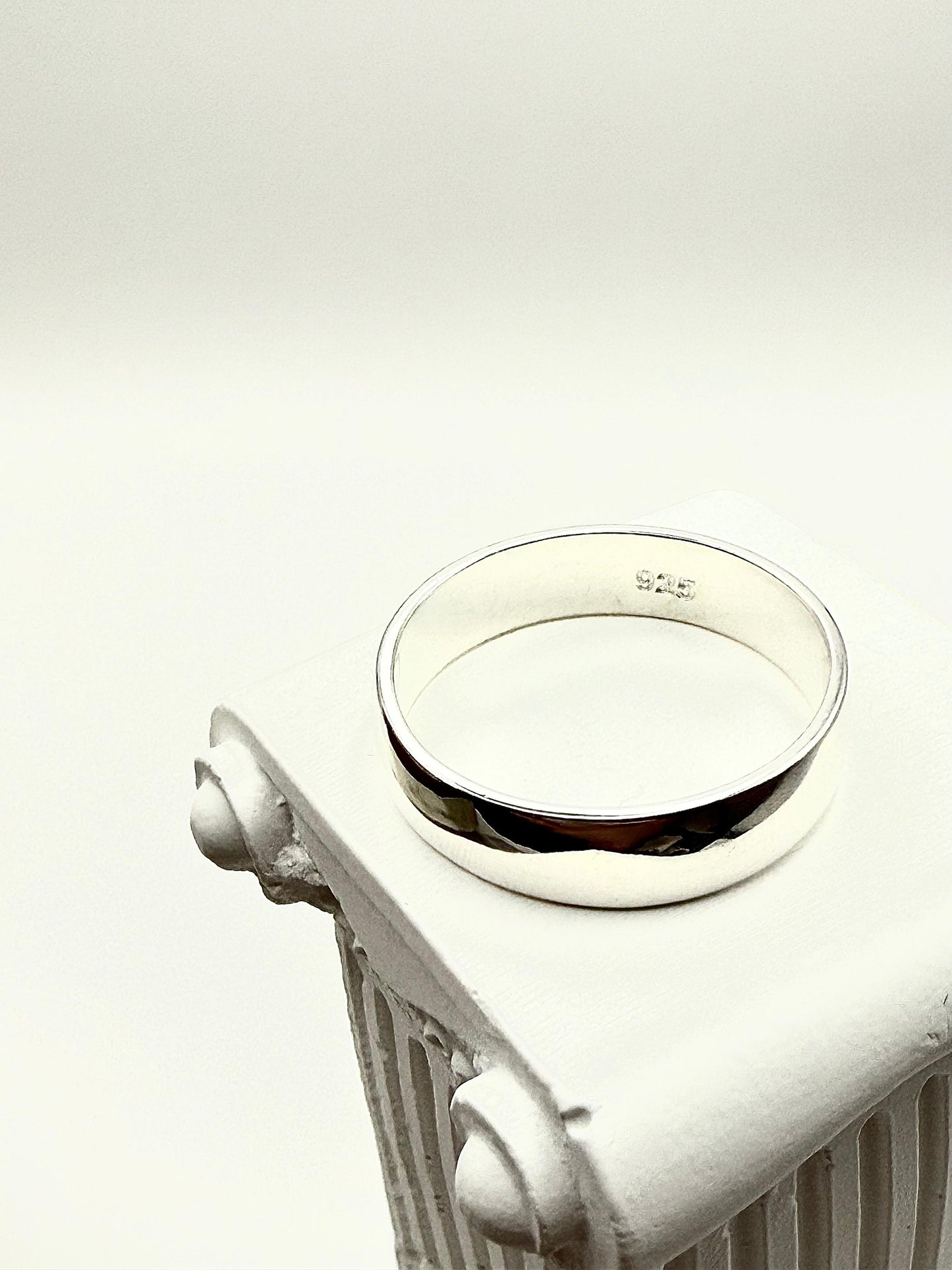 5mm Comfort Plain Band Sterling Silver 925