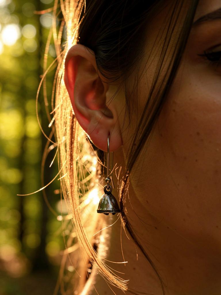 Eucalyptus Seed pods Earring Sterling Silver 925