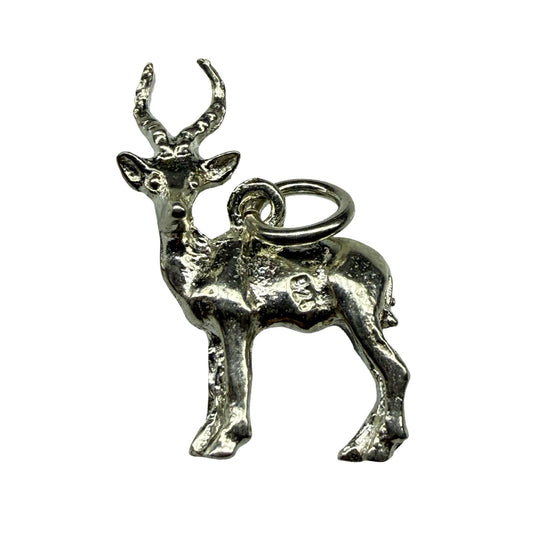 Springbok Pendant Sterling Silver 925