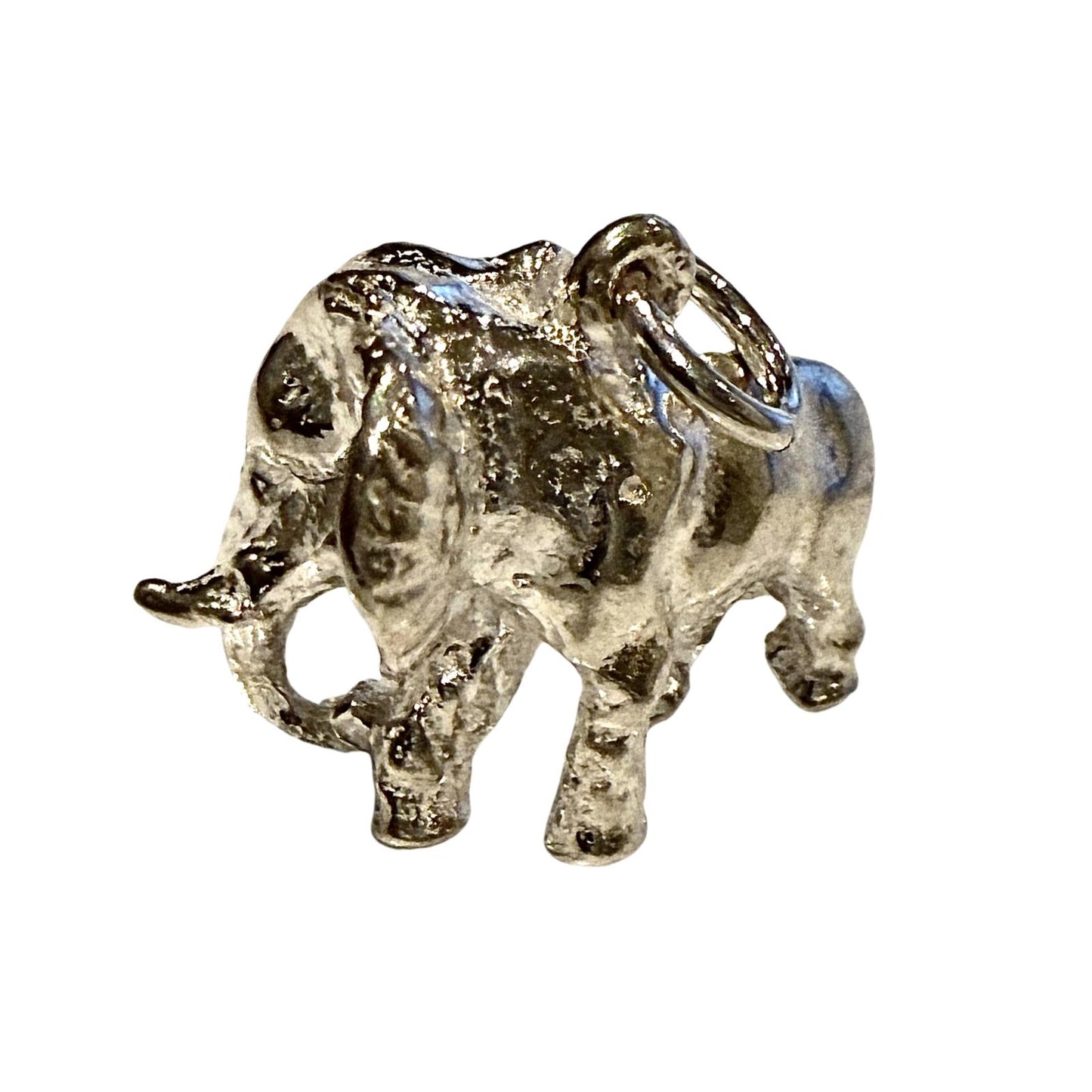 Bespoke Elephant Pendant Sterling Silver 925