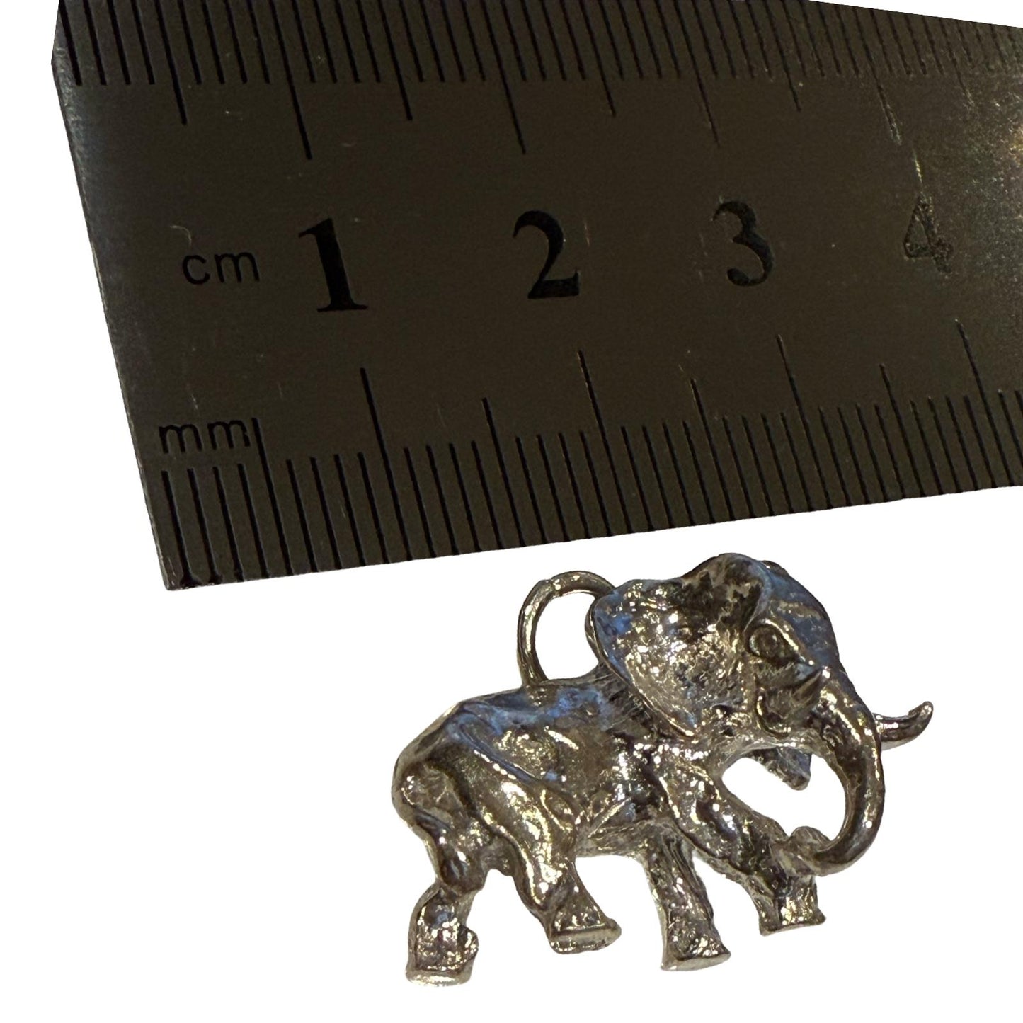 Bespoke Elephant Pendant Sterling Silver 925