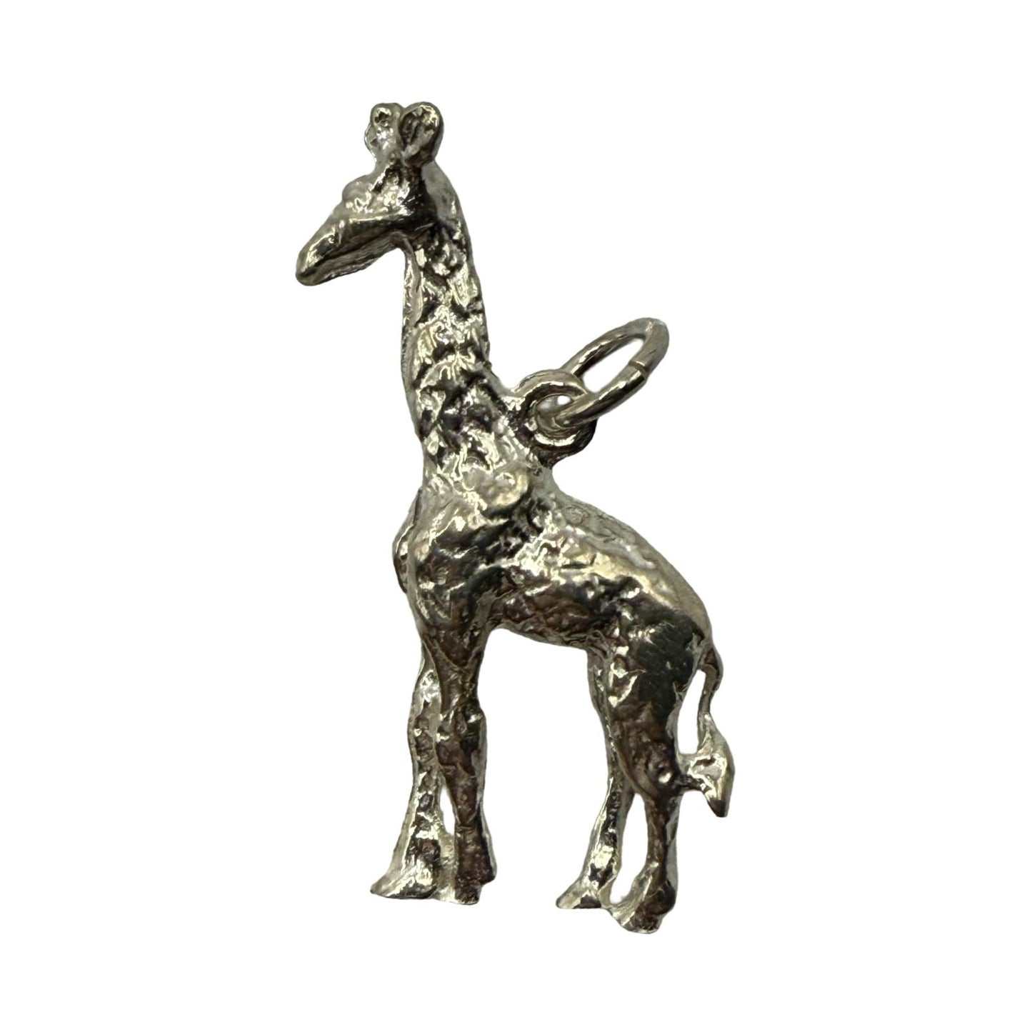 Giraffe 3D Pendant Sterling Silver 925