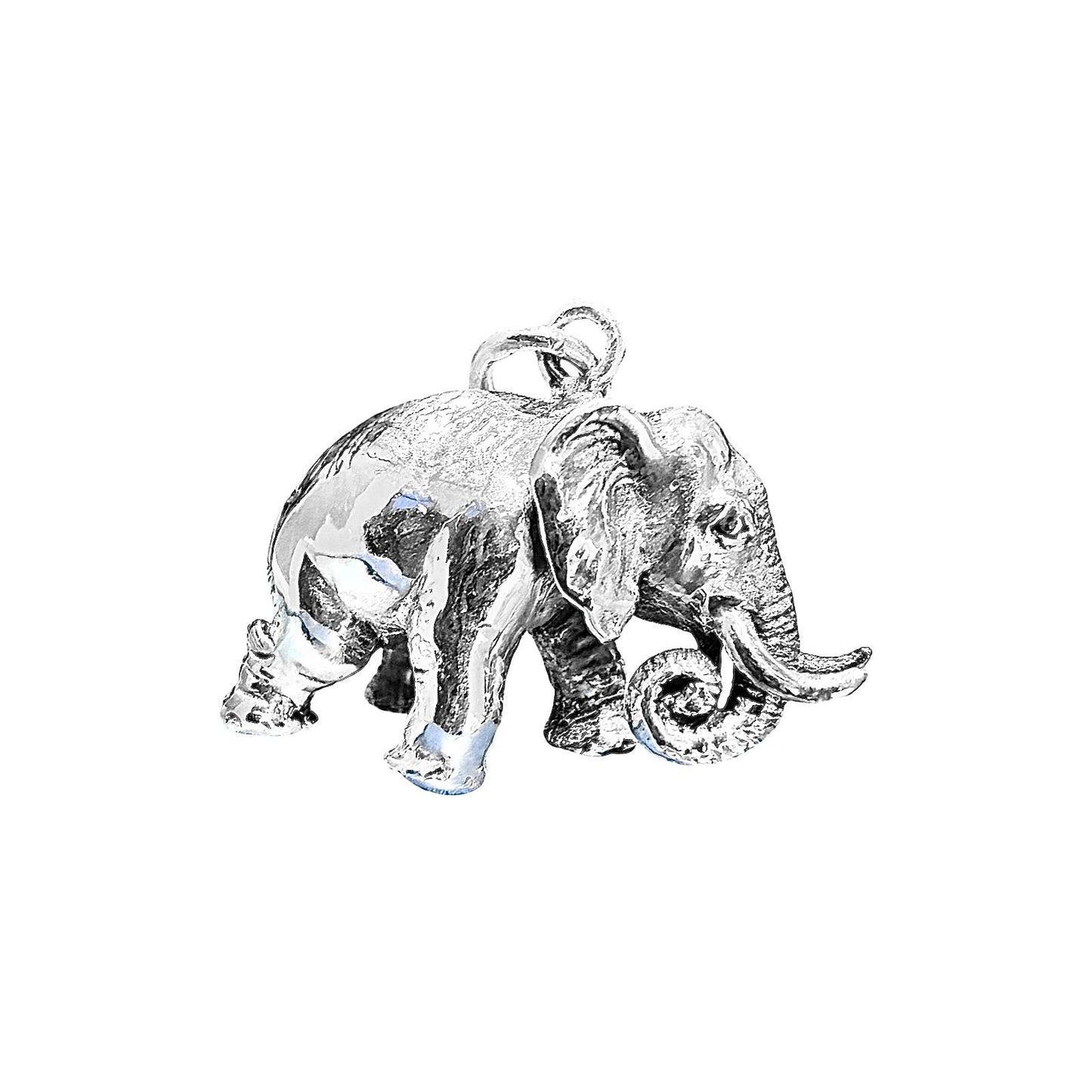 Elephant Heirloom Pendant Sterling Silver 925