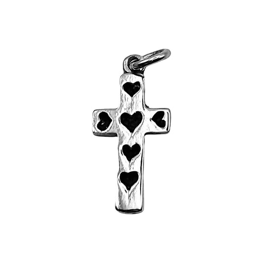 True Heart Cross Sterling Silver 925