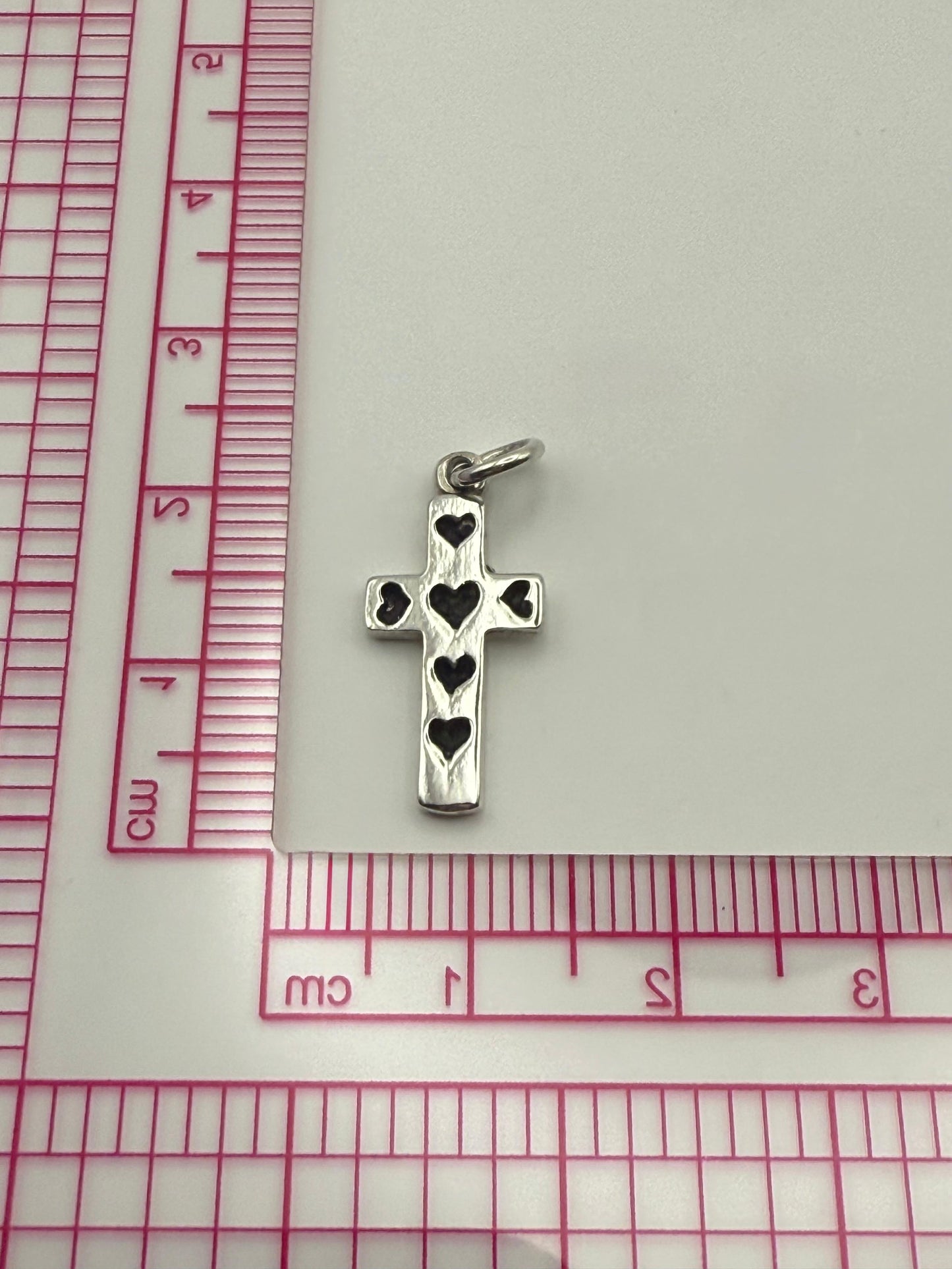 True Heart Cross Sterling Silver 925