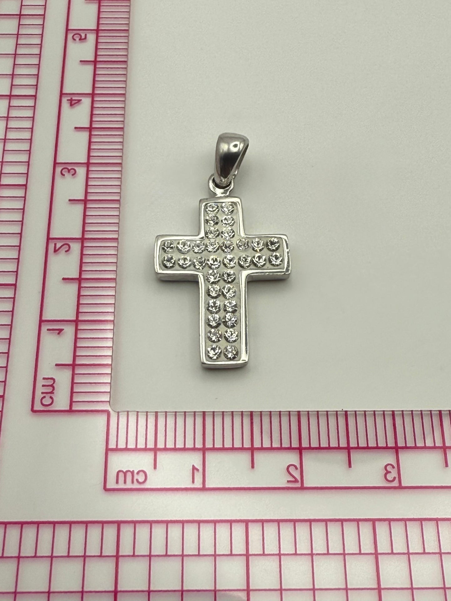 Solace Cross C/Z Sterling Silver 925
