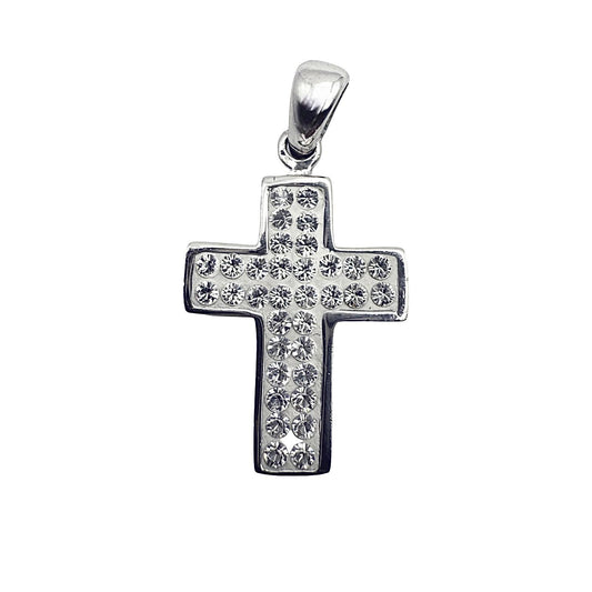 Solace Cross C/Z Sterling Silver 925