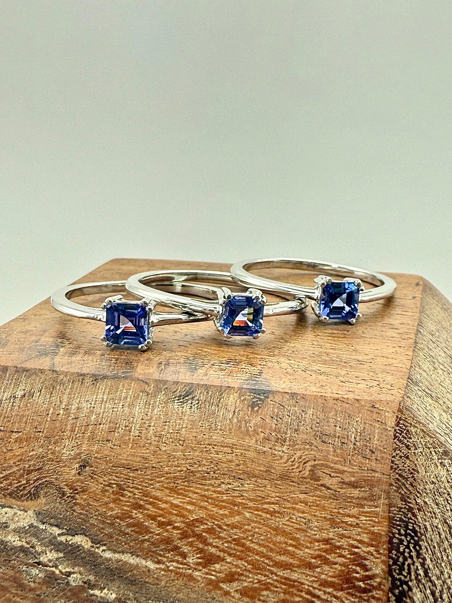 Asha Tanzanite Ring Sterling Silver 925