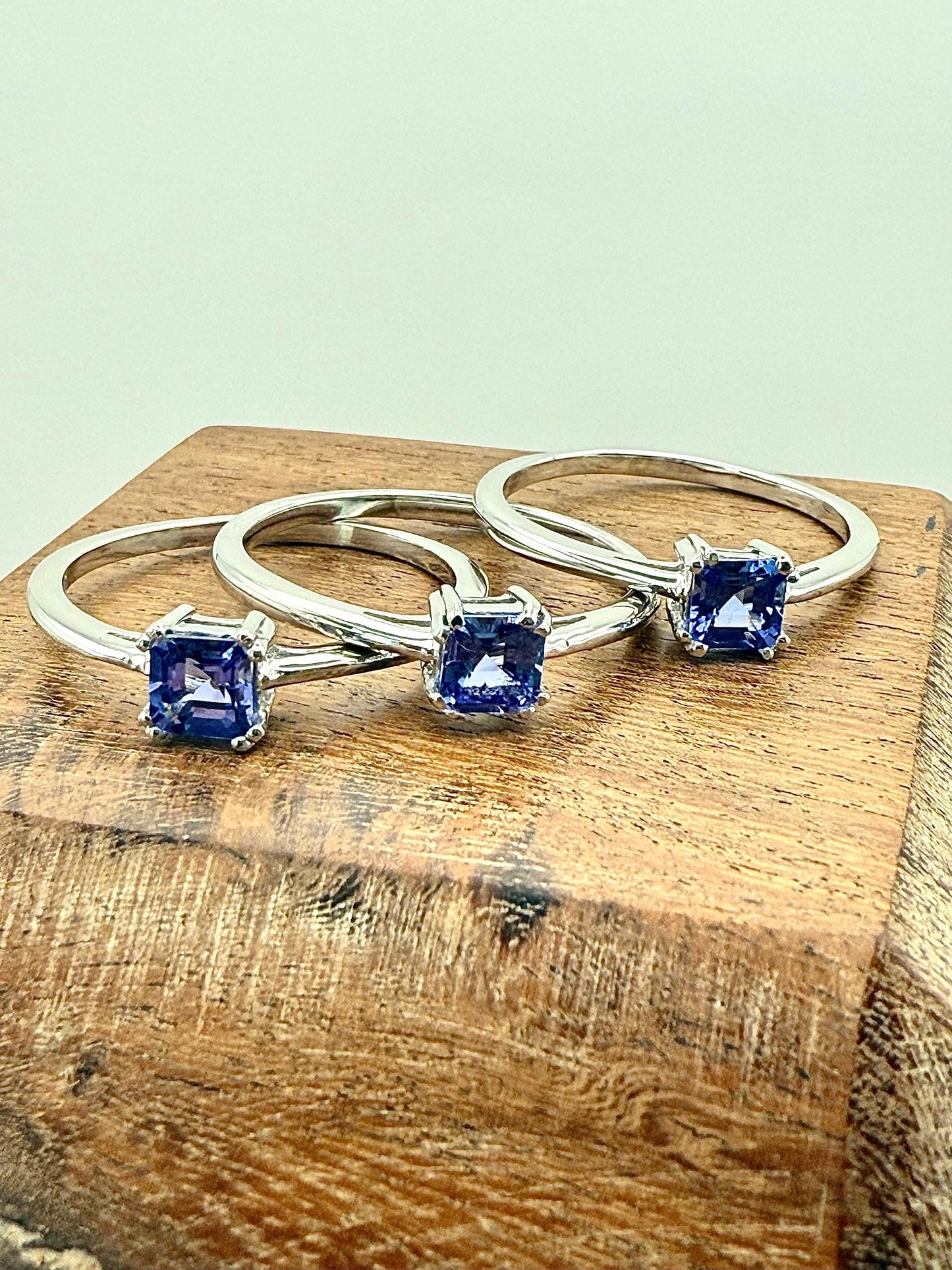 Asha Tanzanite Ring Sterling Silver 925