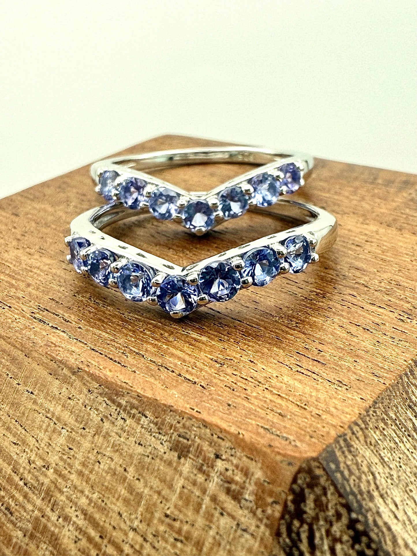 Nuru Tanzanite Ring Sterling Silver 925