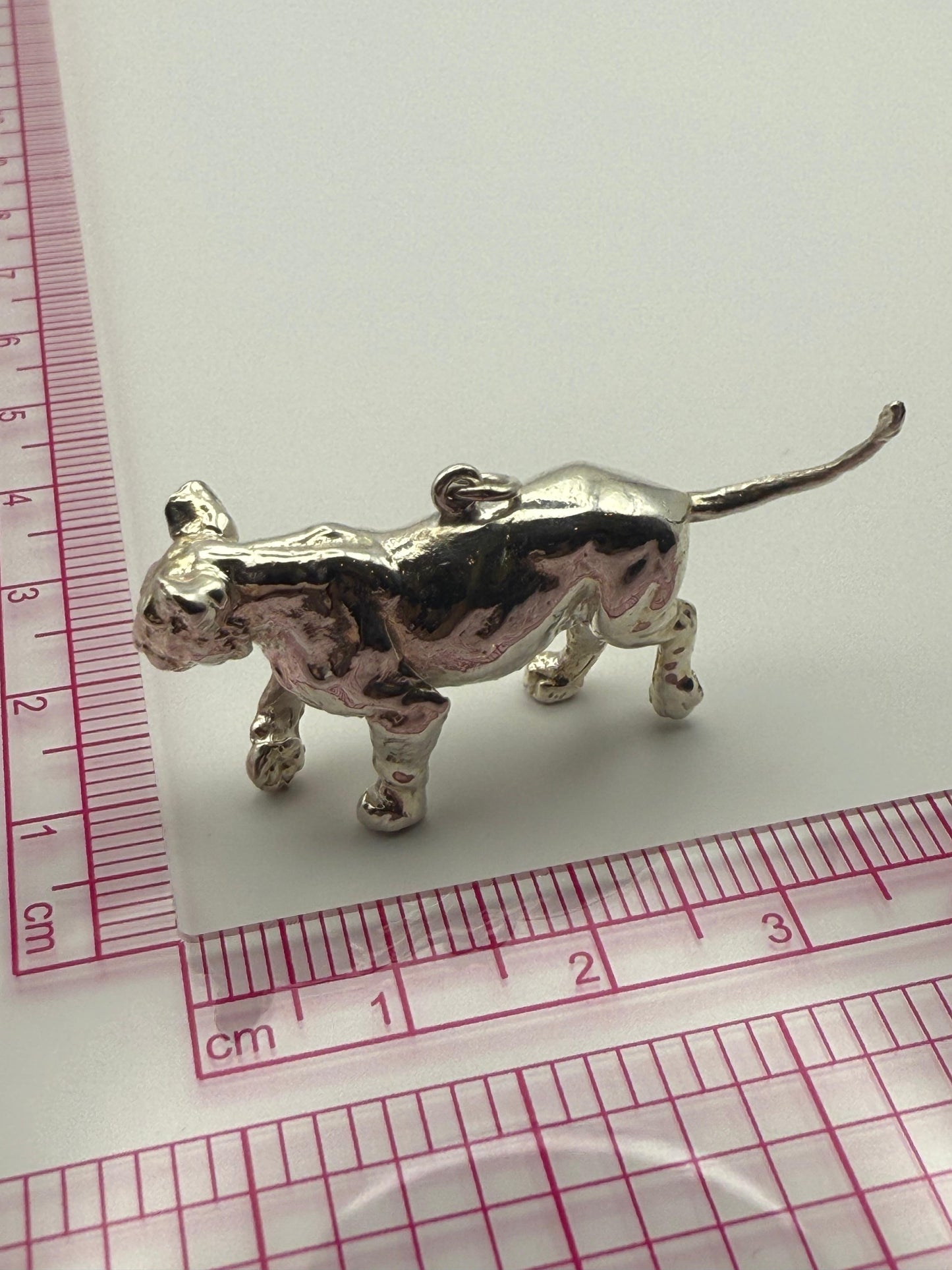 Lion Cub Pendant Sterling Silver 925