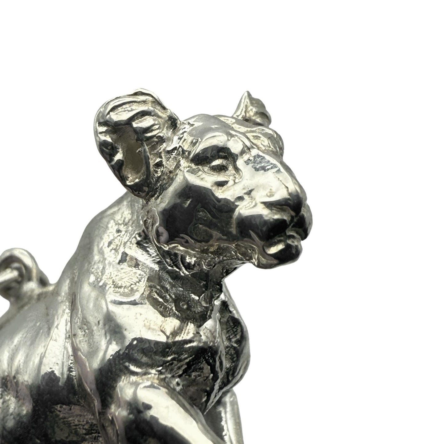 Lion Cub Pendant Sterling Silver 925