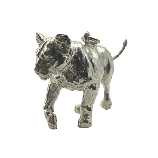Lion Cub Pendant Sterling Silver 925