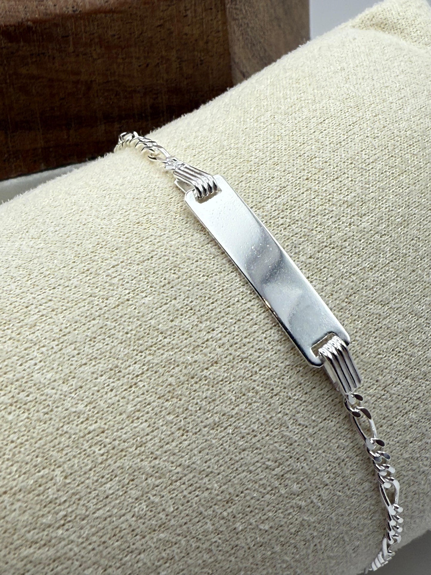 ID Bracelet 15cm Sterling Silver 925